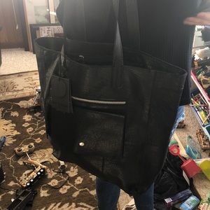 Day and Mood Heather Tote 3 Black